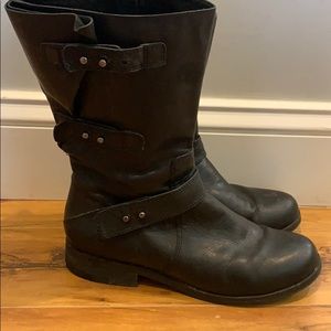 Eileen Fisher black Vero Cuomo boots